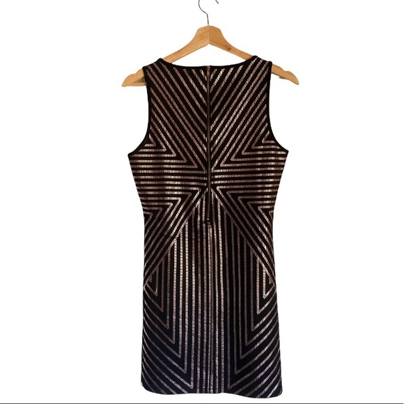 🎉HP🎉 [Mink Pink] Black & Rose Gold Dress - Picture 8 of 8